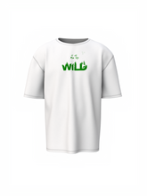 Jetset Graphic Unisex White Oversized T-Shirt